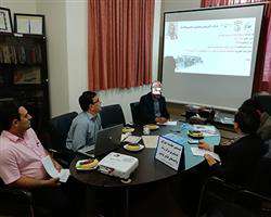 نهمین جلسه شورای فناوری مرکز رشد نوشهر برگزار شد