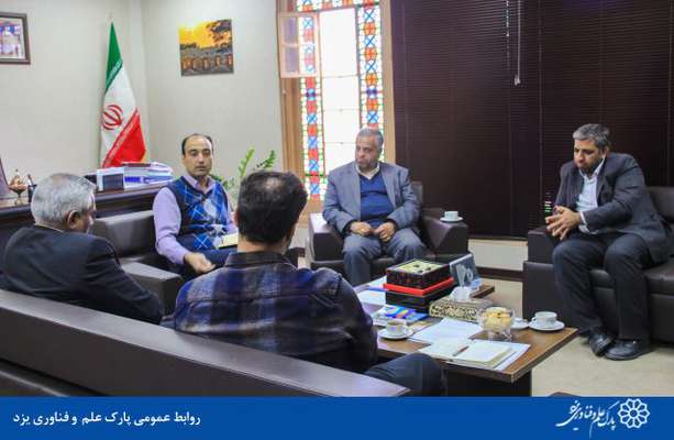 گزارش تصویری نشست رئیس پارک علم و فناوری یزد با فرماندار شهرستان میبد و رئیس دانشگاه آزاد شهرستان میبد