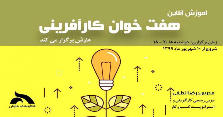 دوره هفت خوان کارآفرینی برگزار می شود