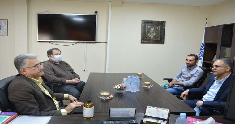 بازدید دکتر نیسی، مدیر کل دفتر حمایت و پشتیبانی امور پژوهشی و فناوری وزارت علوم از پارک علم و فناوری خوزستان