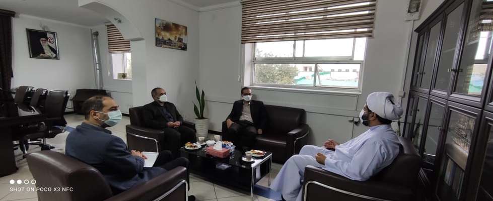 دیدار رئیس پارک علم و فناوری گلستان با مدیرکل اوقاف و امور خیریه استان