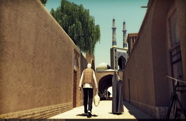 ساخت انیمیشن گردشگری تاریخی شهر یزد در مرکز انیمیشن پارک علم و فناوری یزد